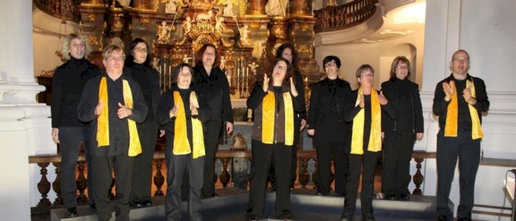 Vilniuje - vokiečių choro koncertas gestų kalba!